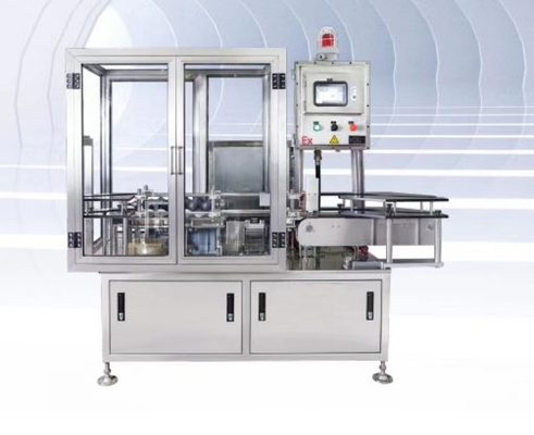 Machine de remplissage en aérosol PLC Deux unités ligne de production à grande vitesse