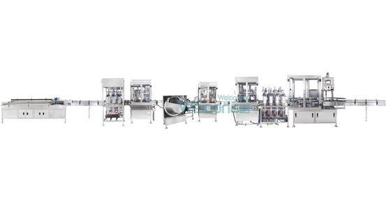 Machine de capsulage de vis automatique de sécurité pour des produits d'aérosol 80 bouteilles/min