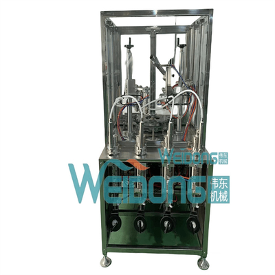 Machine de remplissage automatique de haute précision à faible bruit de niveau 4 bouteilles / min