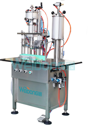 SUS304 Machine de remplissage en aérosol semi-automatique Sprays pour le corps Parfums sûrs à utiliser
