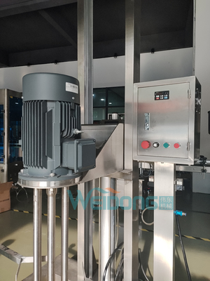 Mélangeur d'émulsifiants cosmétiques 5L-2000L avec élévation pneumatique portable à moteur de 0,37 kW à 15 kW