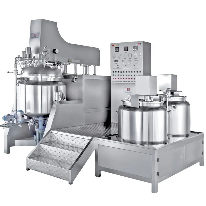 Pot de émulsification cosmétique de agitation bi-directionnel d'acier inoxydable de machine d'émulsifiant de 4200 r Min High Speed Sterilization