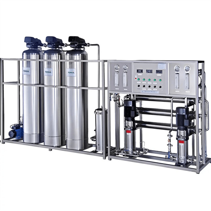 Système de traitement d'osmose d'inversion d'usine de dessalement de l'eau souterraine de RO de projet de réutilisation de l'eau d'industrie de 40 mètres cubes